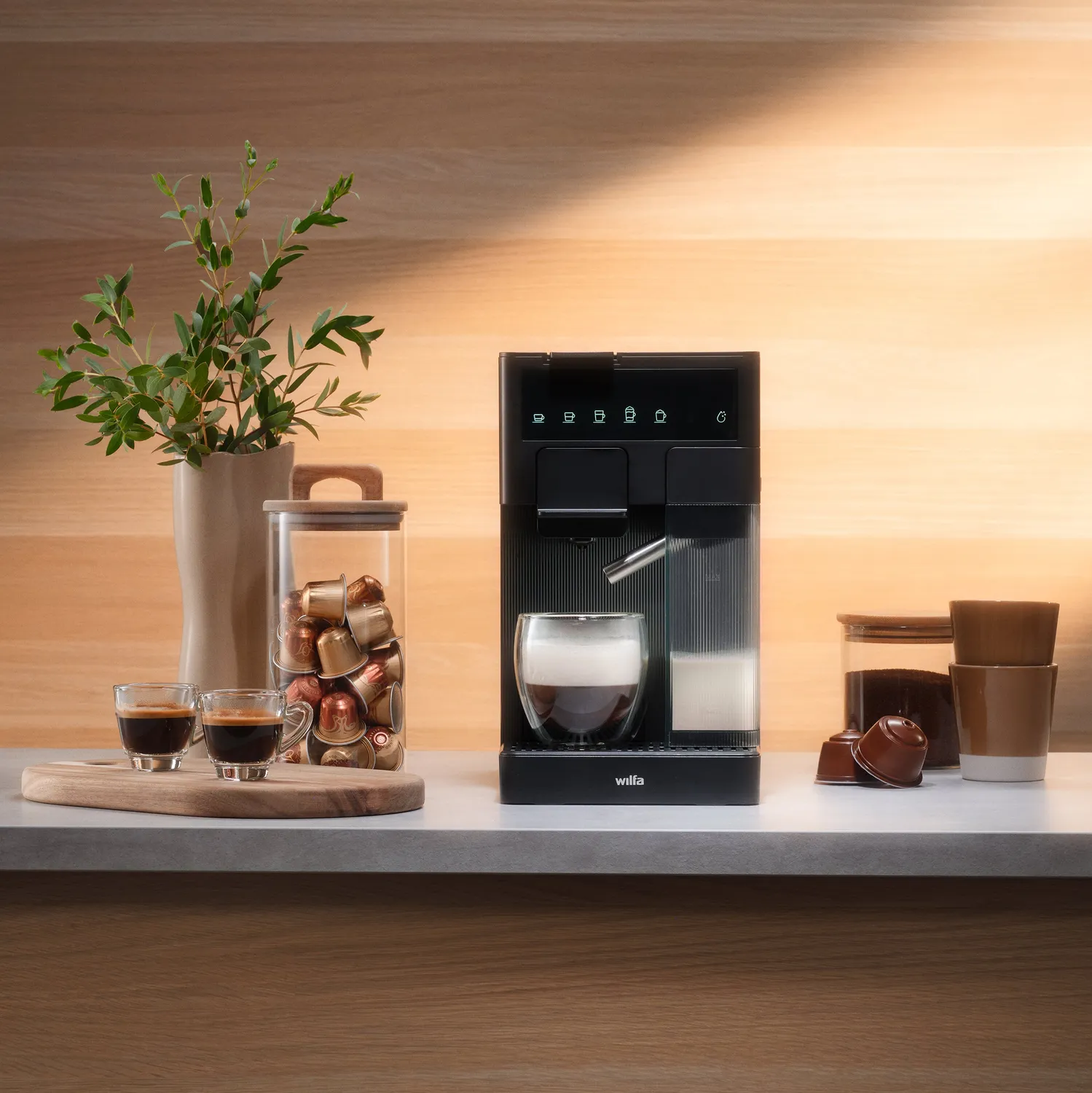Wilfa Volo Multi machine expresso capsules et moulu