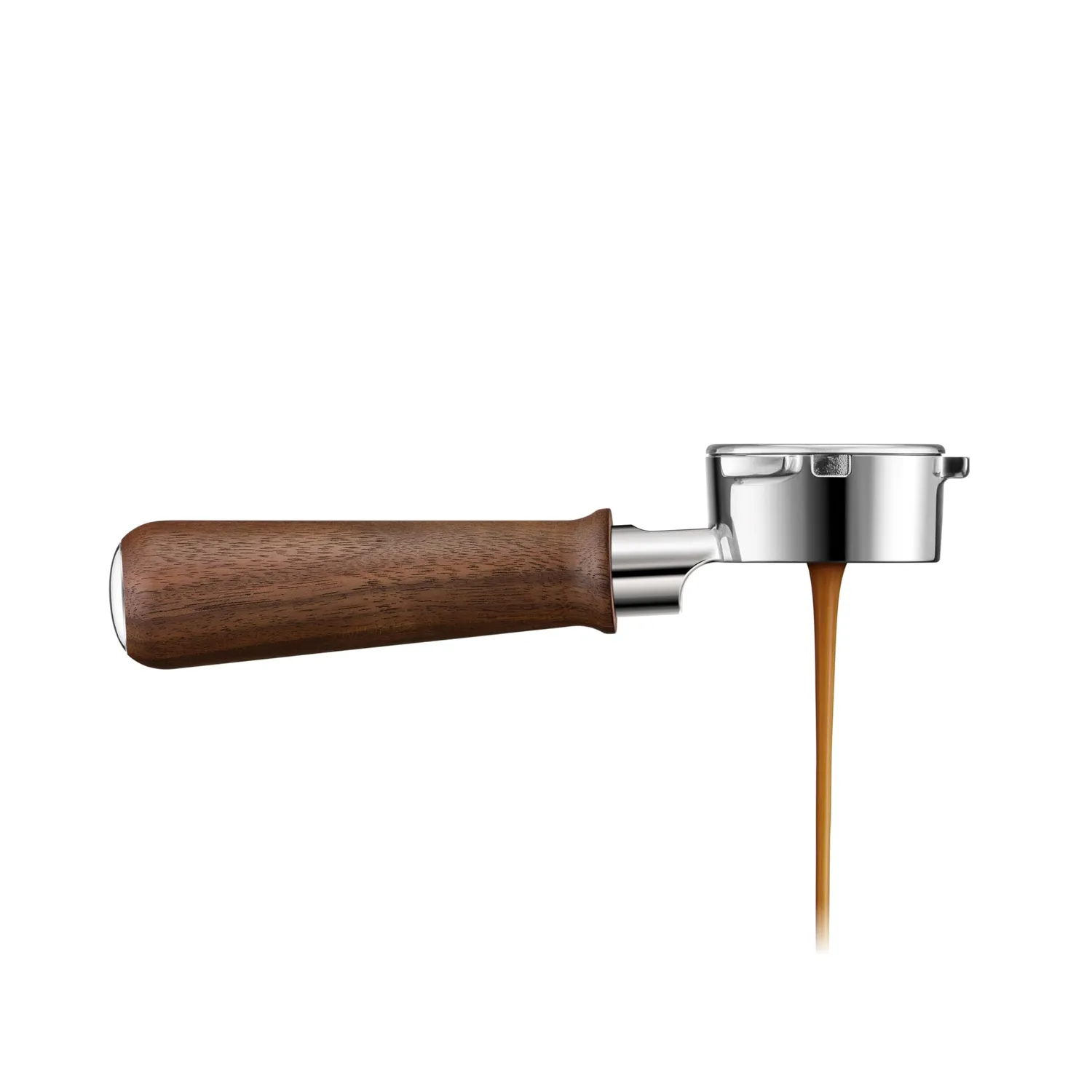 Sage Naked Portafilter 54mm porte-filtre sans fond noyer