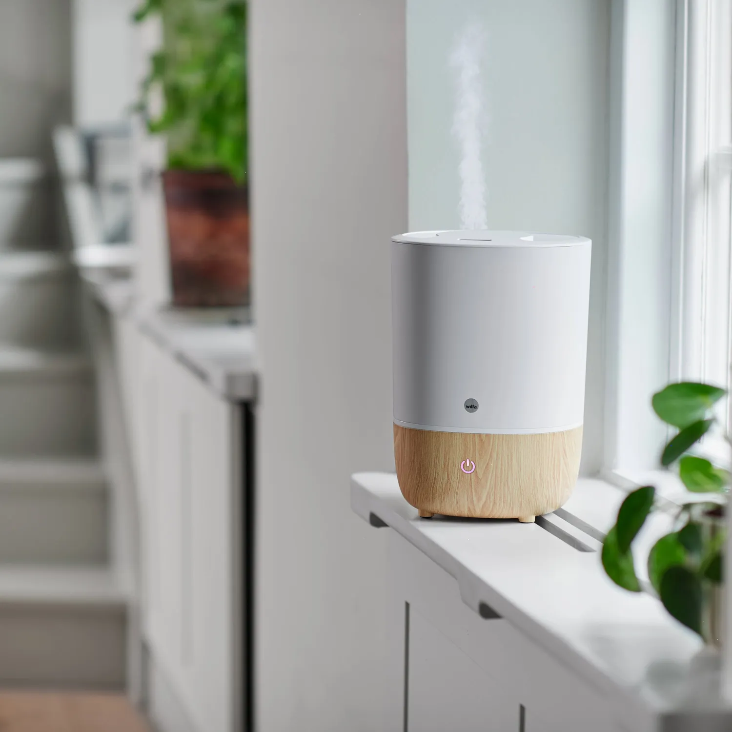 Wilfa Nature HU-400WWA humidificateur 4 L 40 m² blanc
