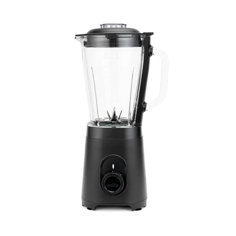 Wilfa Daily DBL-1200B bol blender verre avec couvercle