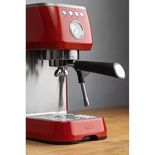 Solis Barista Perfetta Plus 1170 machine expresso rouge 15 bars