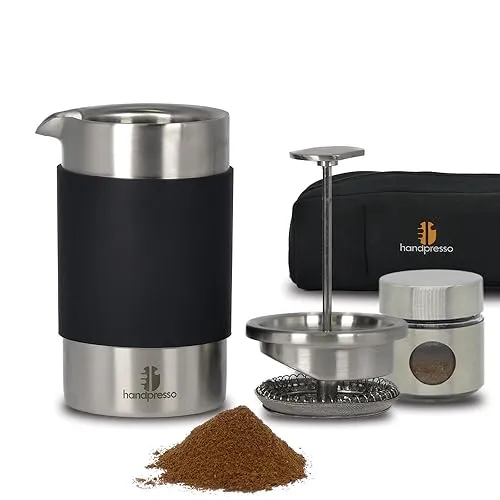 Handpresso Travel Press cafetière piston inox 0,35 L
