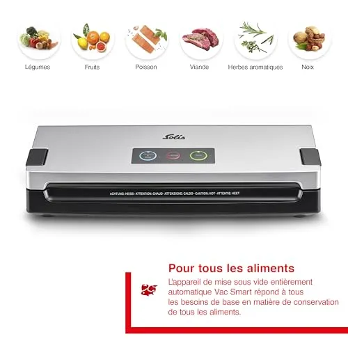 Solis Vac Smart 922.23 machine sous vide inox