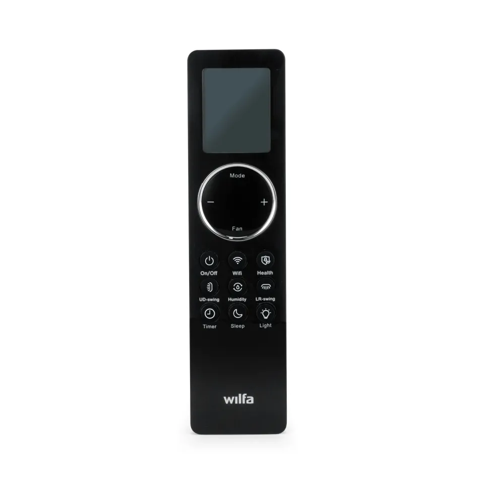 Wilfa Nordkapp 30 40 télécommande noire pompe à chaleur