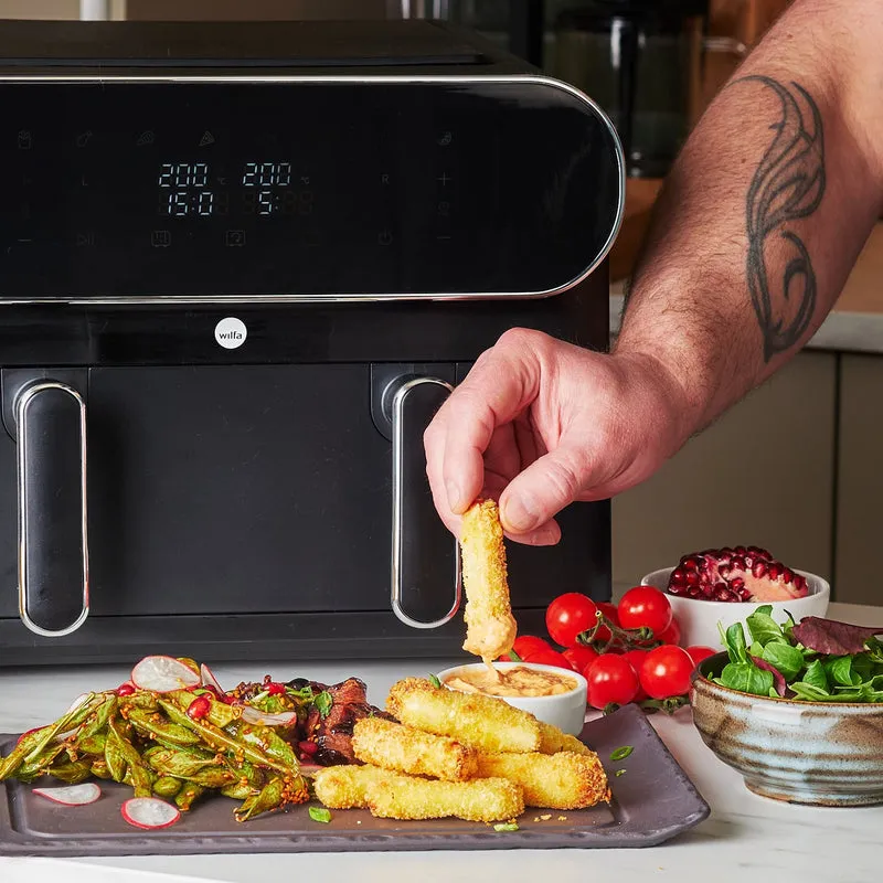 Wilfa Dual Zone 2x5,5L airfryer 11 L double cuve