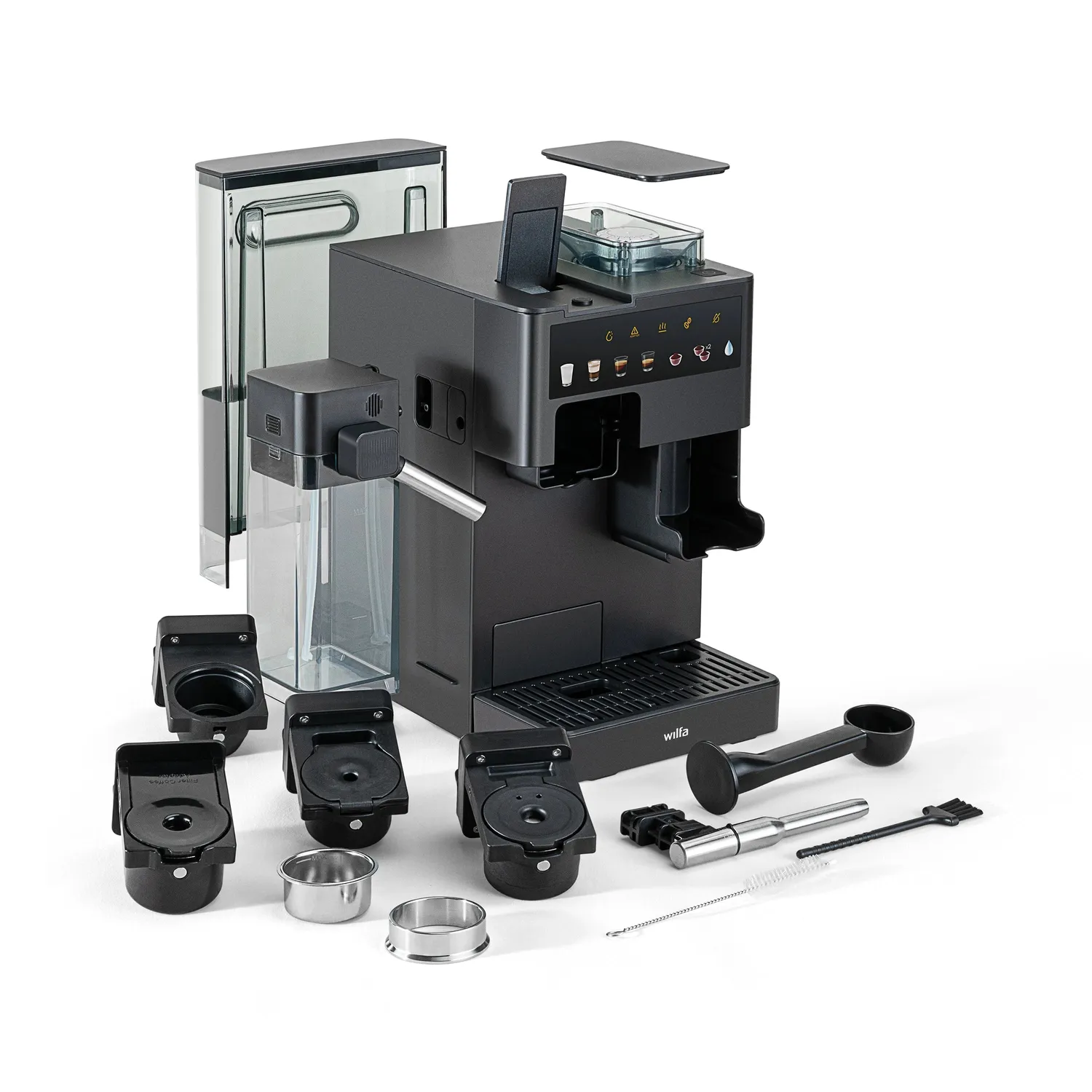 Wilfa Volo Multi Grind machine expresso broyeur capsules