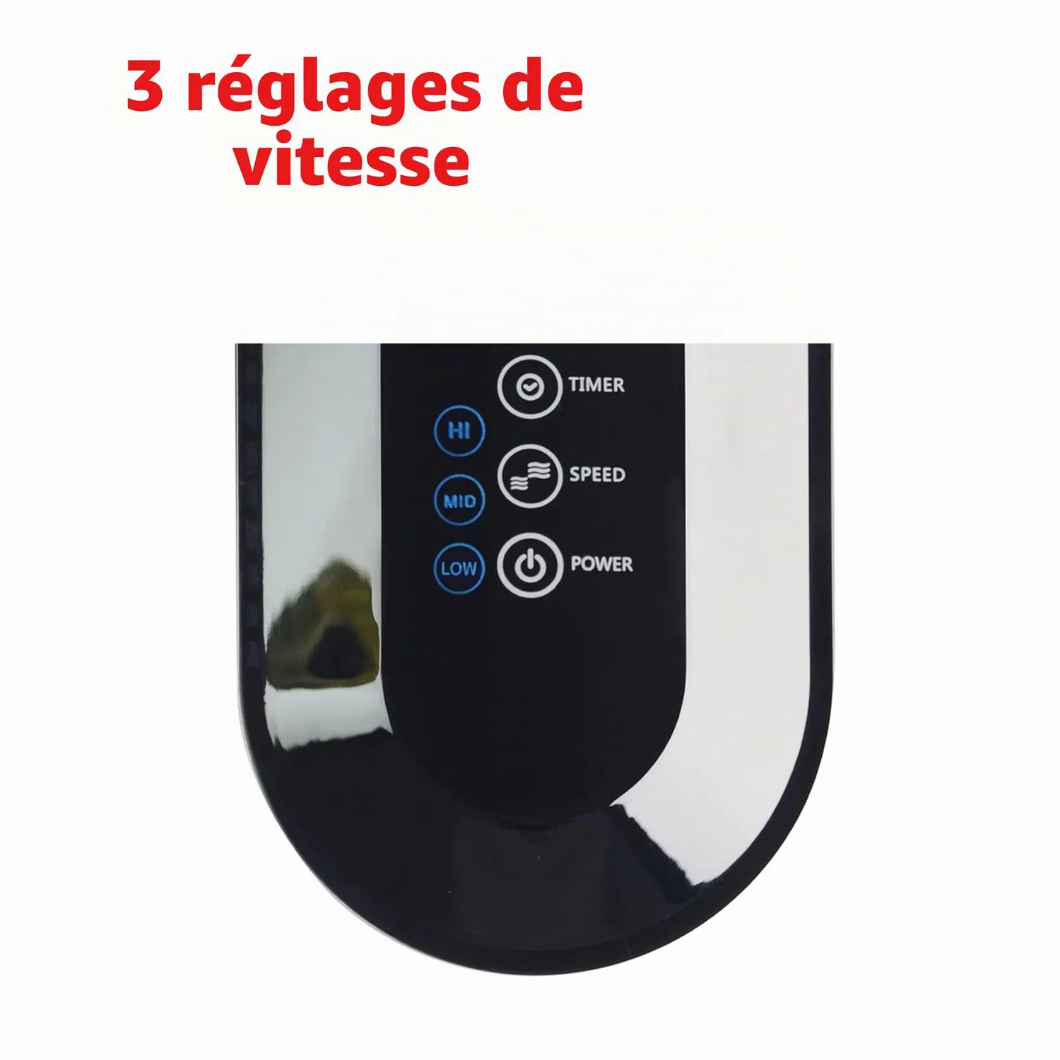 Solis Easy Breezy 757 ventilateur colonne noir mat 91 cm
