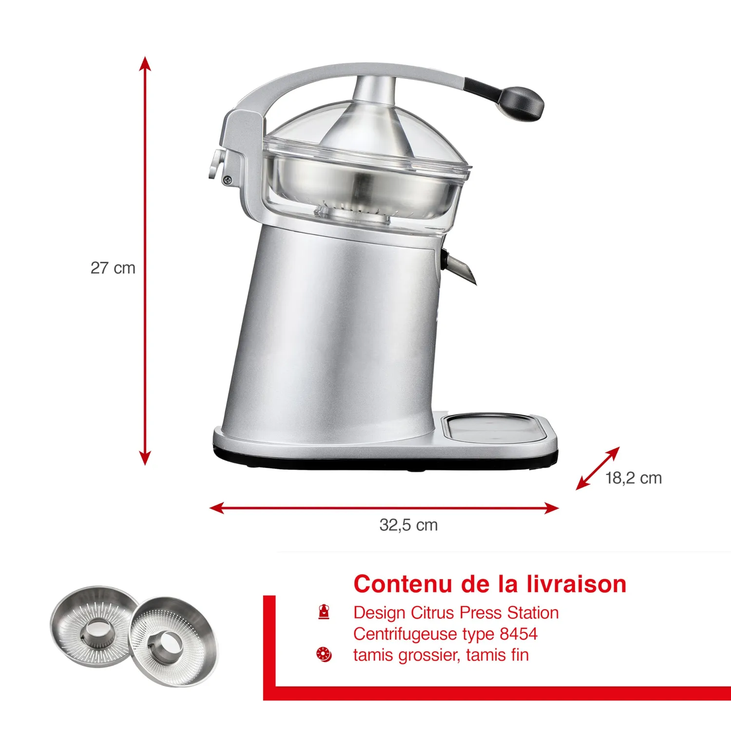 Solis Citrus Press Station 8454 presse-agrume électrique 360 W