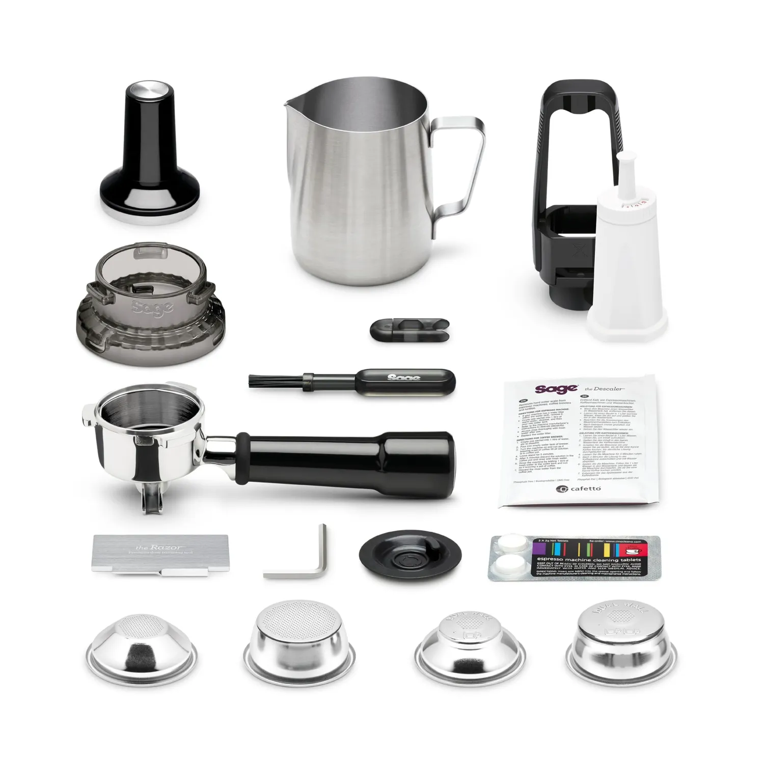 Sage Barista Express machine expresso sésame noir avec moulin