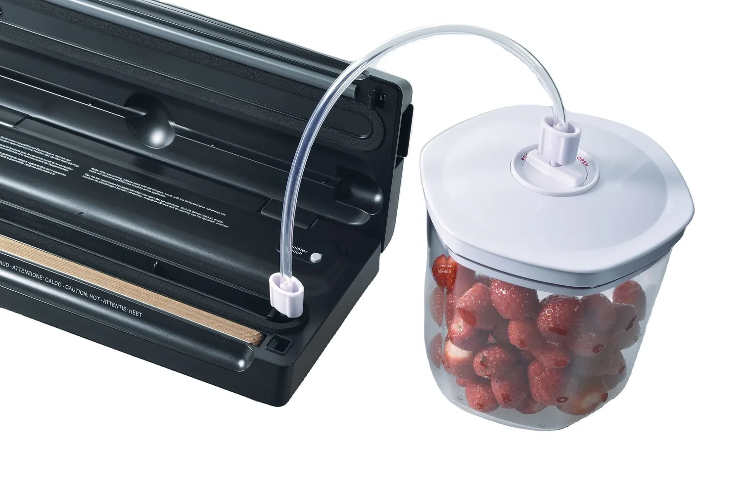 Solis Vac Premium 574 machine sous vide gris + 2 rouleaux