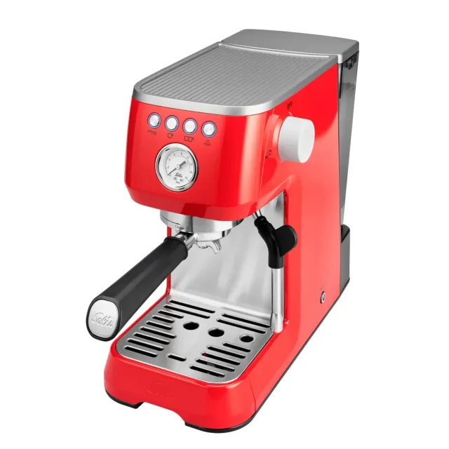 Solis Barista Perfetta Plus 1170 machine expresso rouge 15 bars