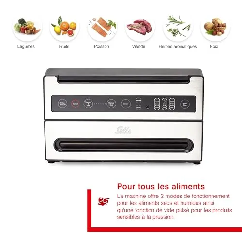 Solis VertiVac Plus 5703 machine sous vide 30 cm