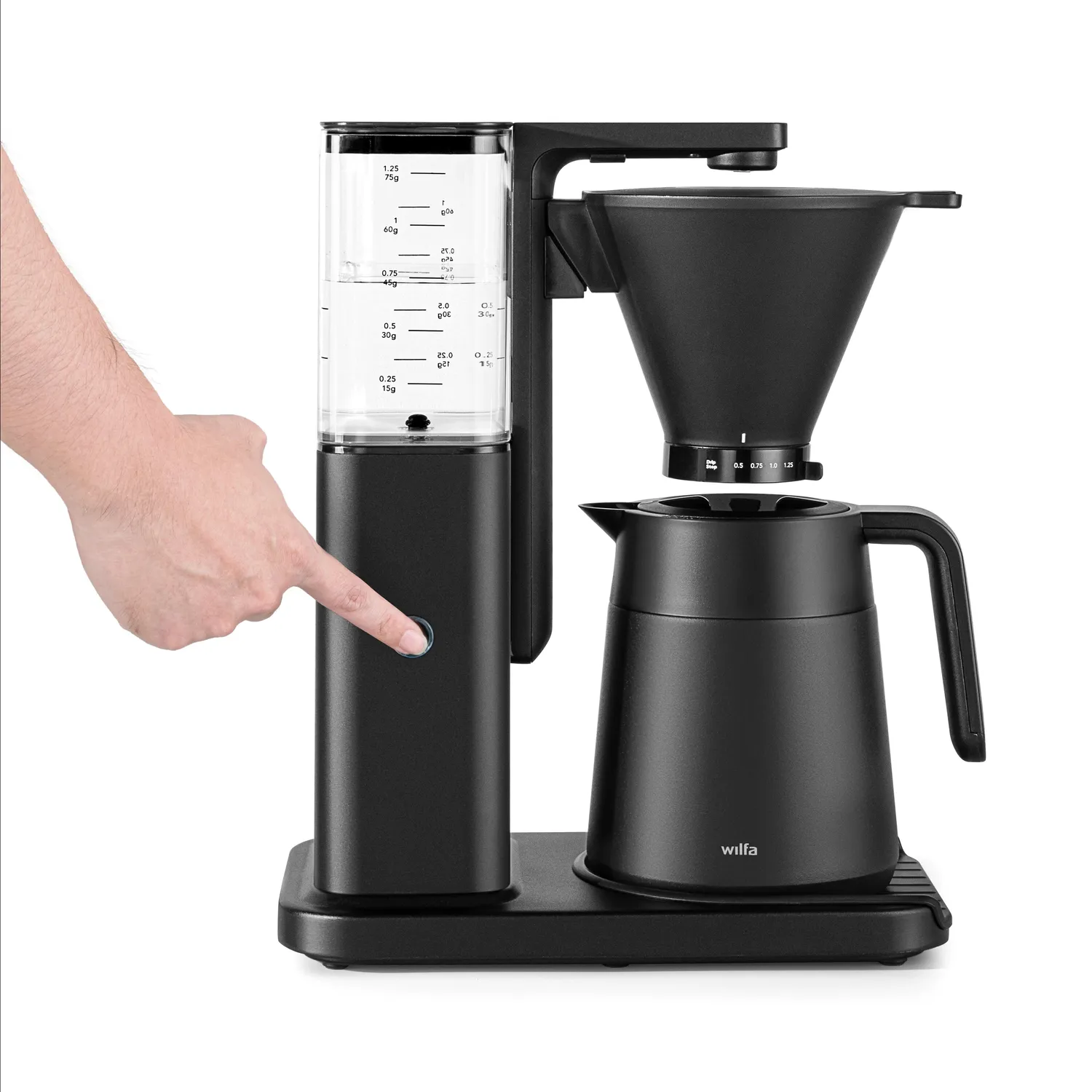 Wilfa Zense Alux Thermo cafetière filtre isotherme 1,25 L
