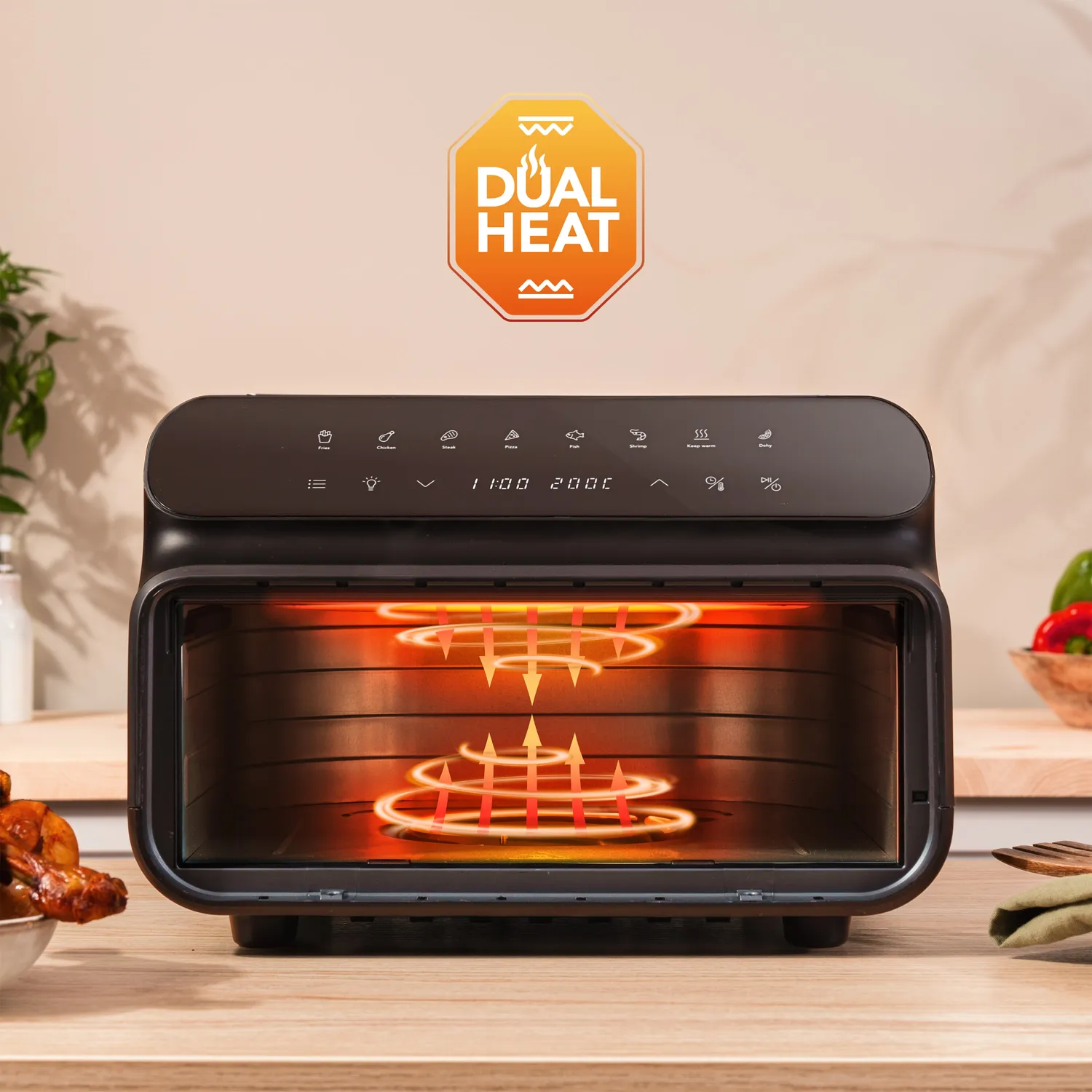Wilfa Dualfry Grill 10l friteuse airfryer