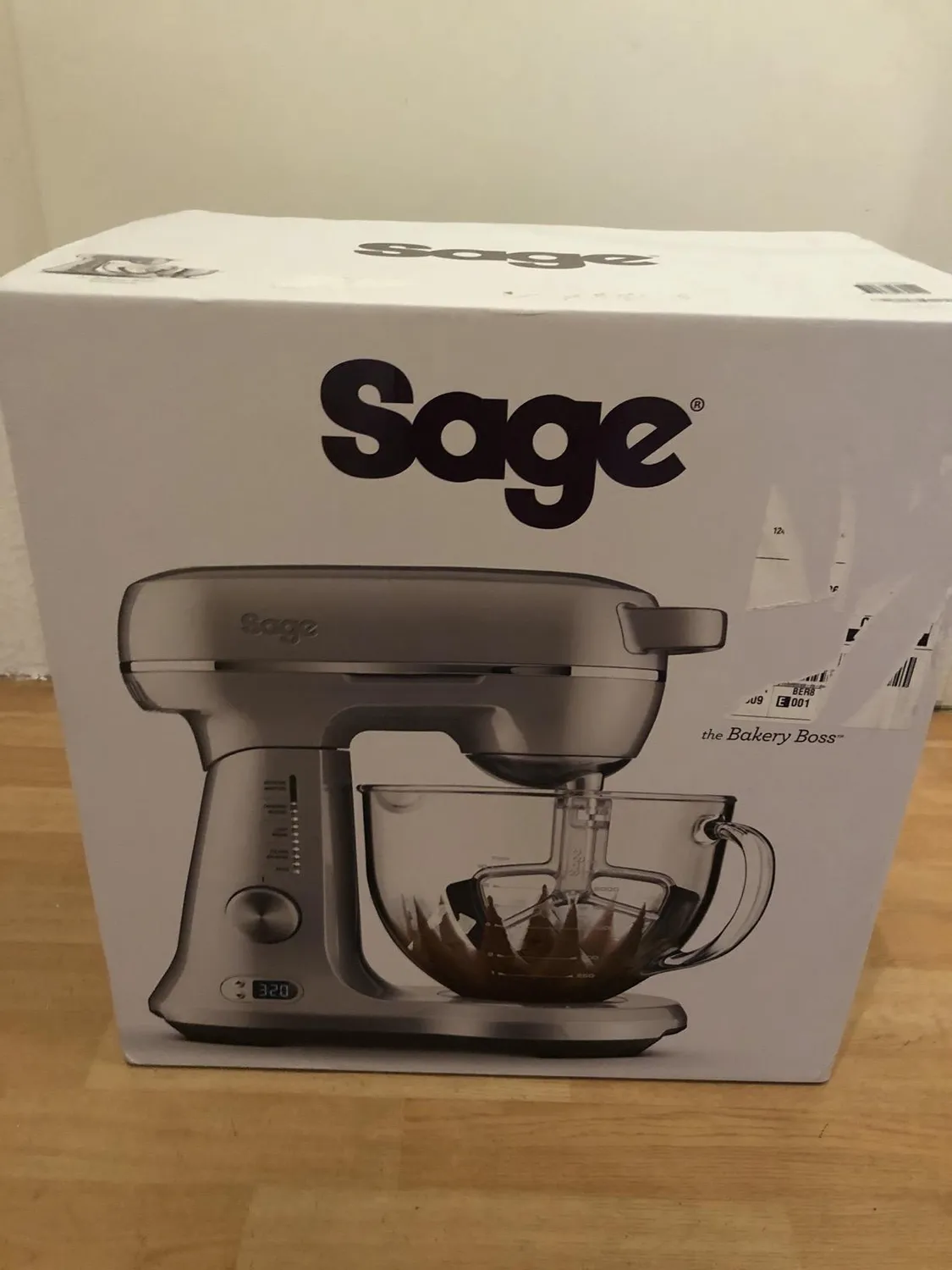 Sage Bakery Boss robot pétrisseur Aluminium Brossé 4,7 L
