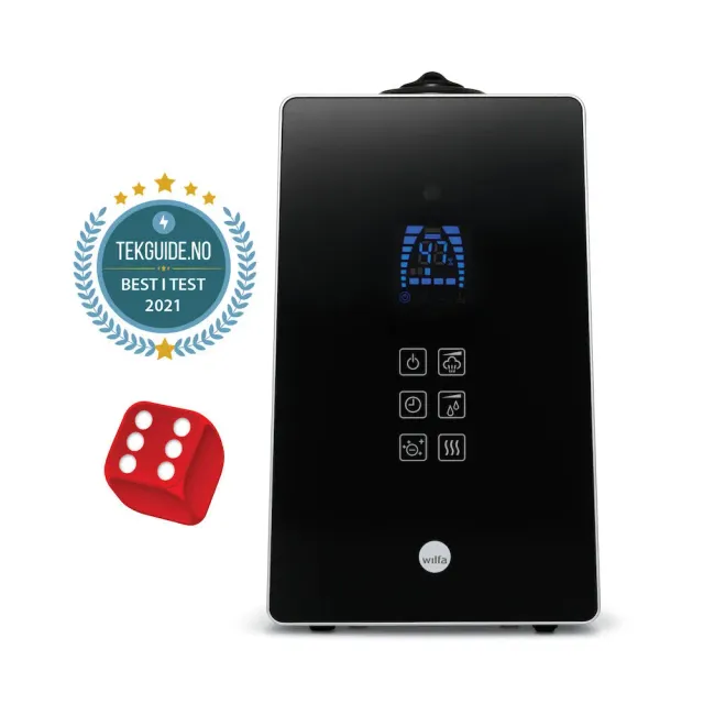 Wilfa Tåke humidificateur brume chaude et froide tactile
