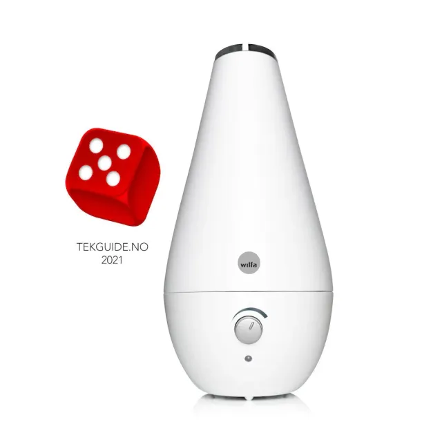 Wilfa Lotus humidificateur blanc 30 m² fonction arôme