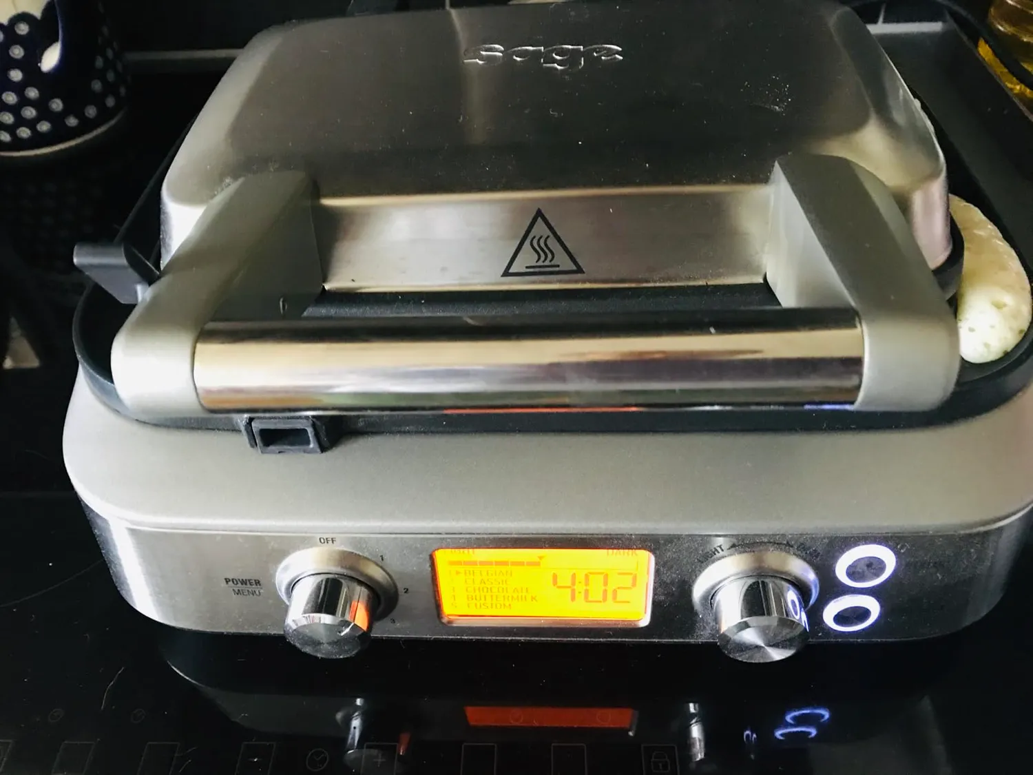 Sage Smart Waffle Pro gaufrier belge 12 réglages
