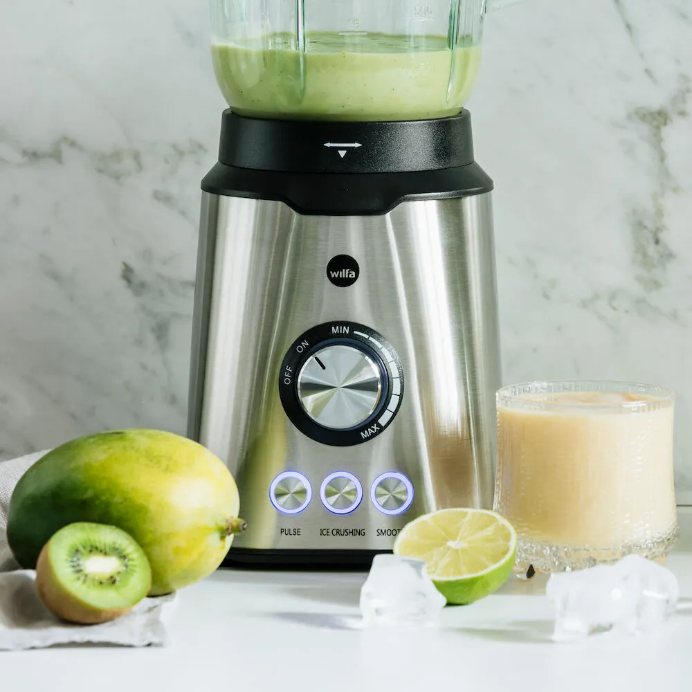 Wilfa Smooth blender 1,5 L verre 4 lames glace
