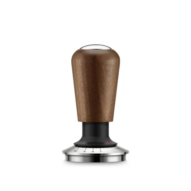 Sage Force Gauge Tamper 54mm tasseur café noyer