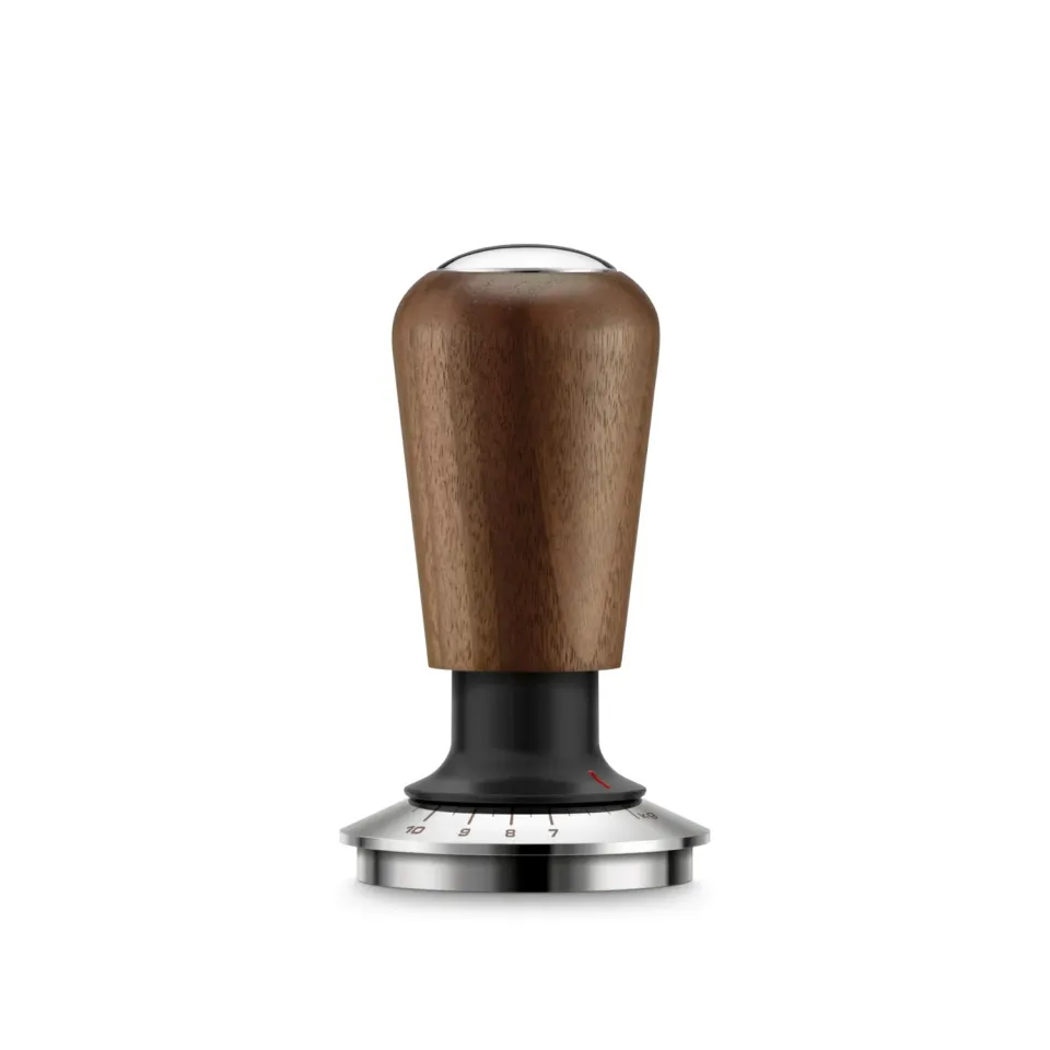 Sage Force Gauge Tamper 54mm tasseur café noyer