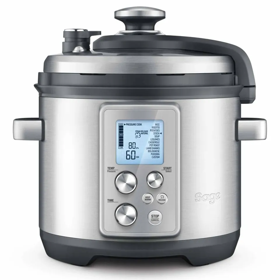 Sage Fast Slow Go Pro multicuiseur Slow Pro inox pression