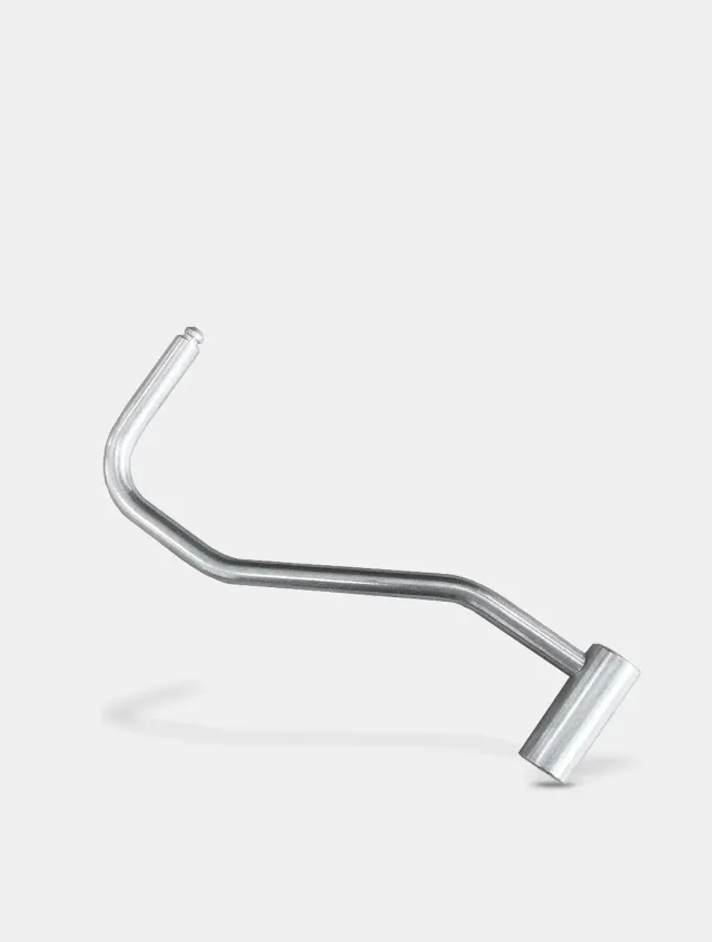 Comandante Single Crank manivelle inox pièce