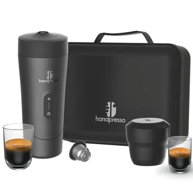 Handpresso Auto Set cafetière portable 100 ml capsules 19 bars