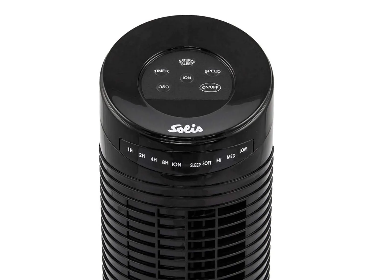 Solis 970.97 ventilateur tour 38 cm noir à ions