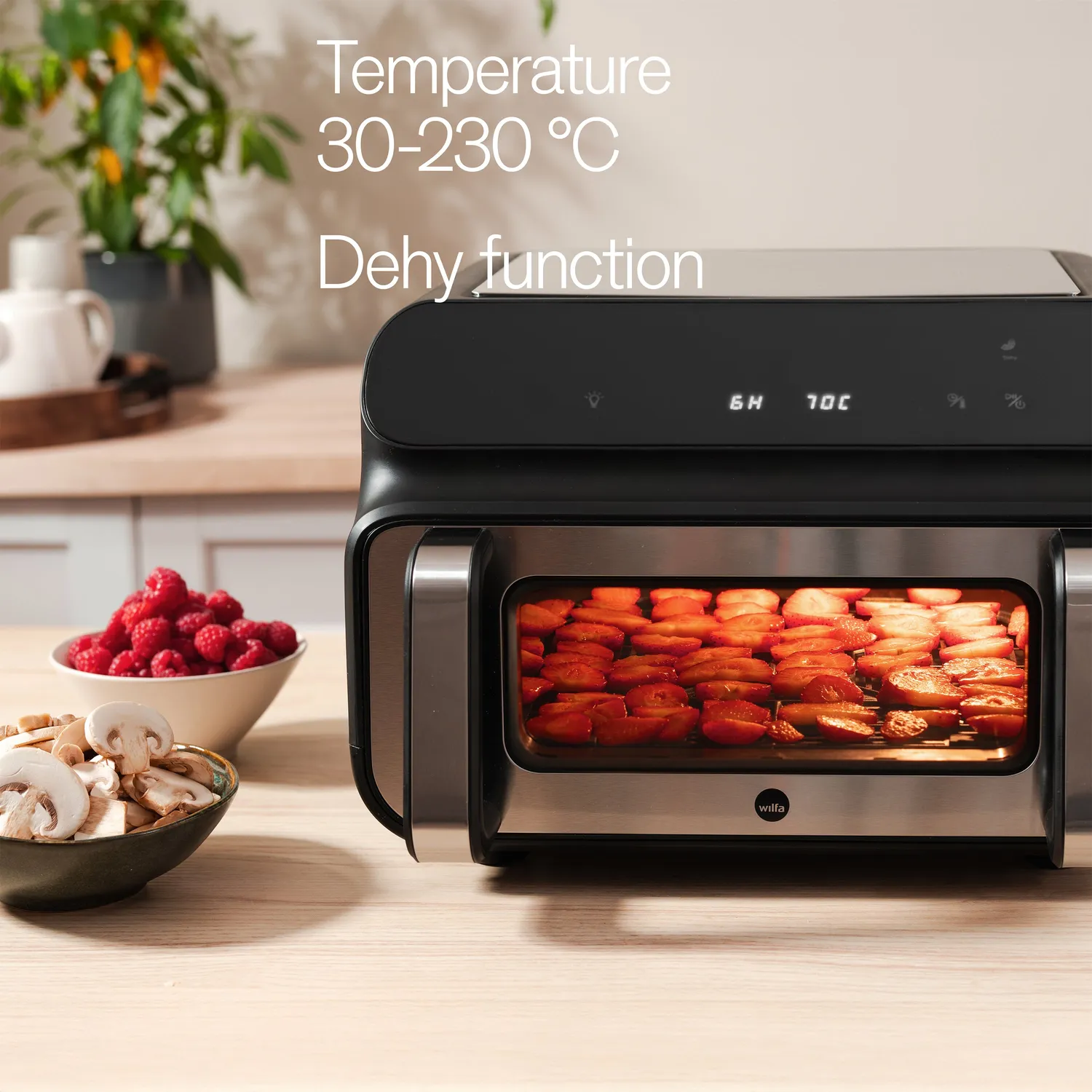 Wilfa Dualfry Grill 10l friteuse airfryer