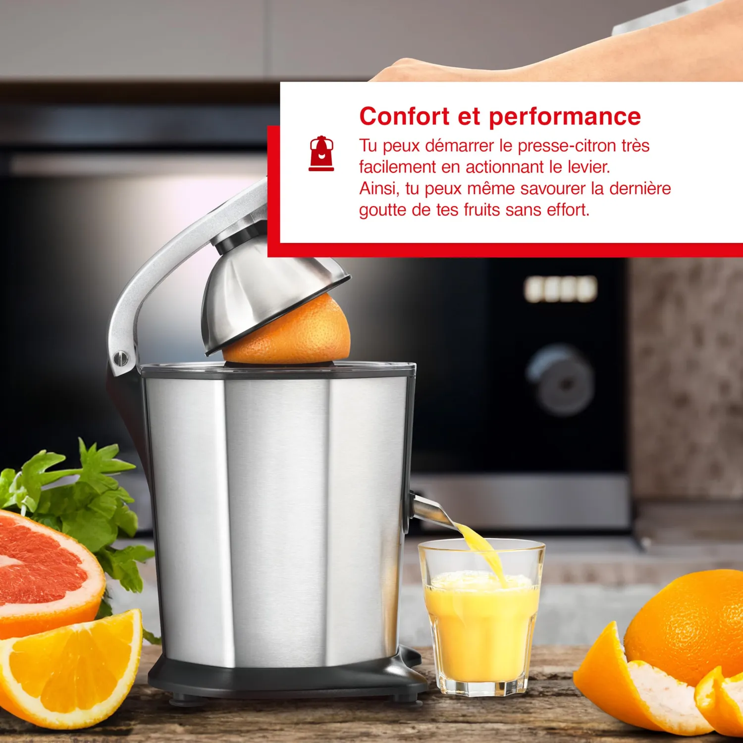 Solis Citrus Juicer 8453 presse-agrumes inox 160 W
