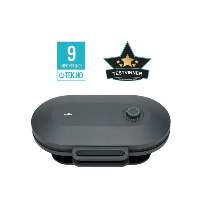 Wilfa Joy Double gaufrier double 10 cœurs croustillant