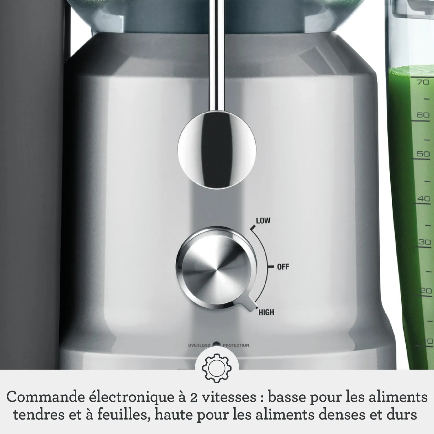 Sage Nutri Juicer Cold SJE430 extracteur de jus argent