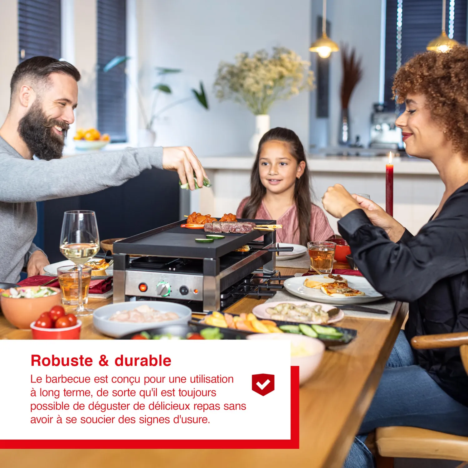 Solis Table Grill 791 grill raclette 8 personnes inox