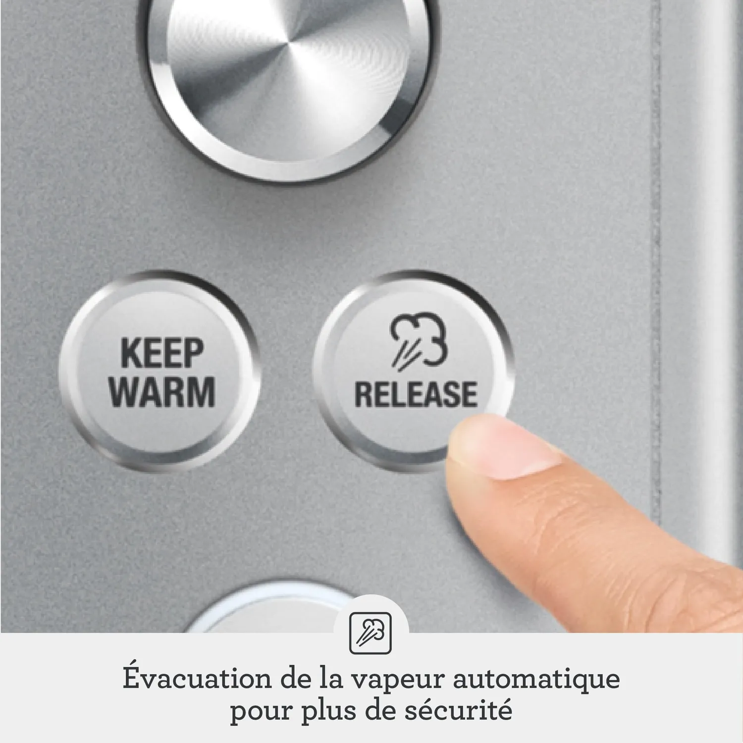 Sage Fast Slow Go Pro multicuiseur Slow Pro inox pression