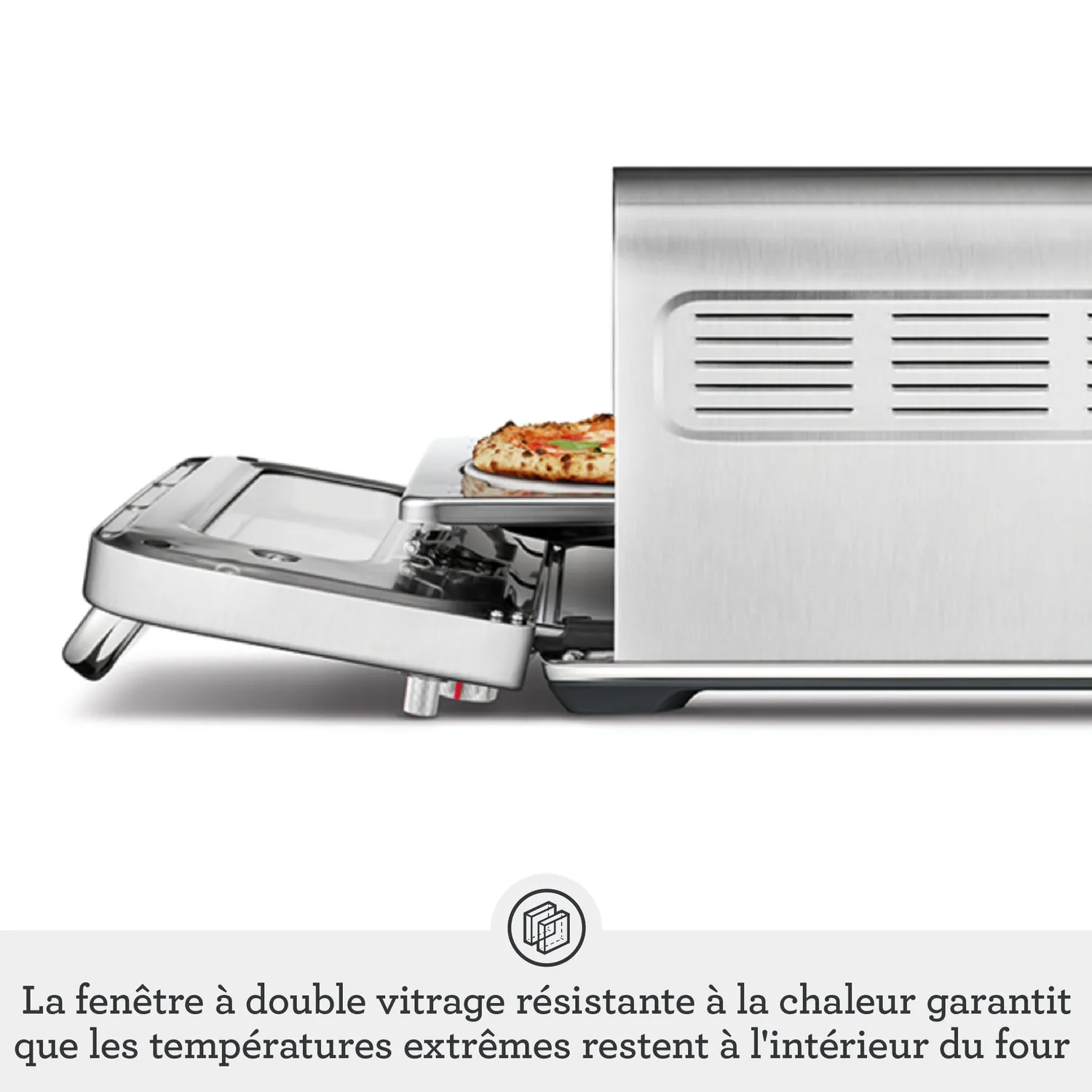 Sage Smart Oven Pizzaiolo four à pizza inox 400°C