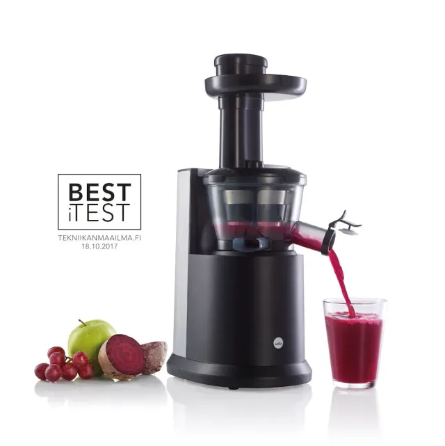 Wilfa Largo extracteur de jus lent noir mat