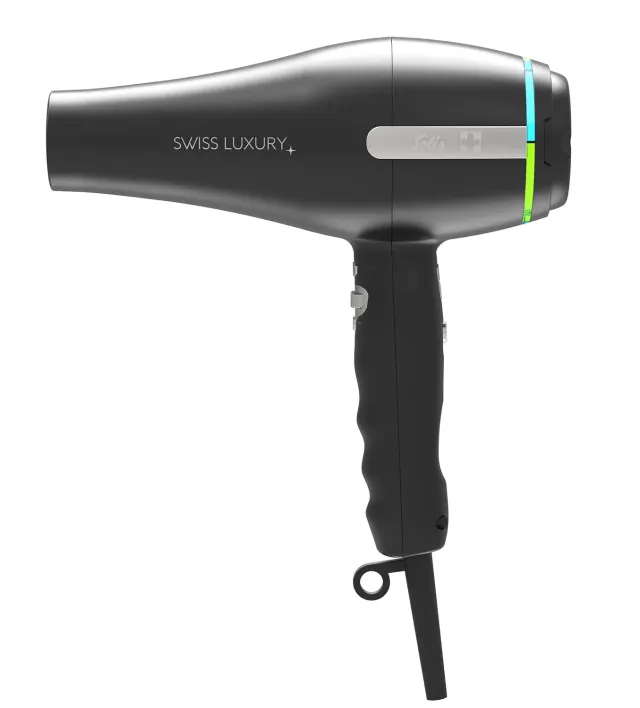 Solis Swiss Luxury 3300 sèche-cheveux noir ionique