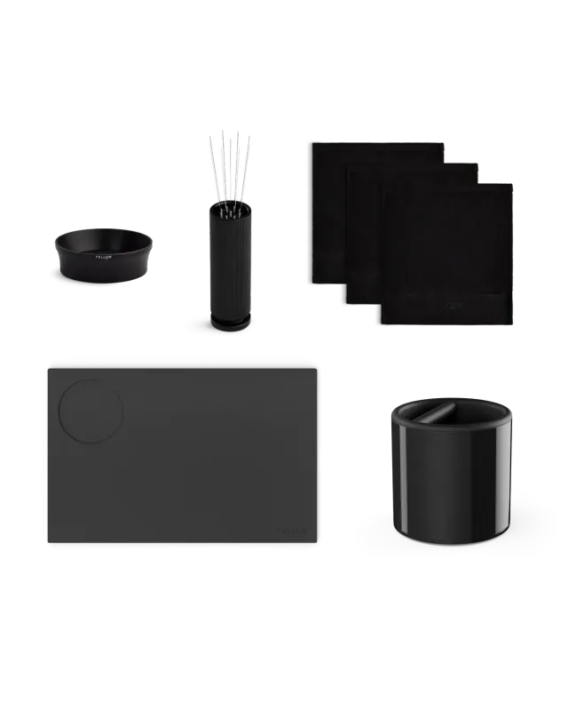 Fellow Espresso kit barista doseur WDT knock box