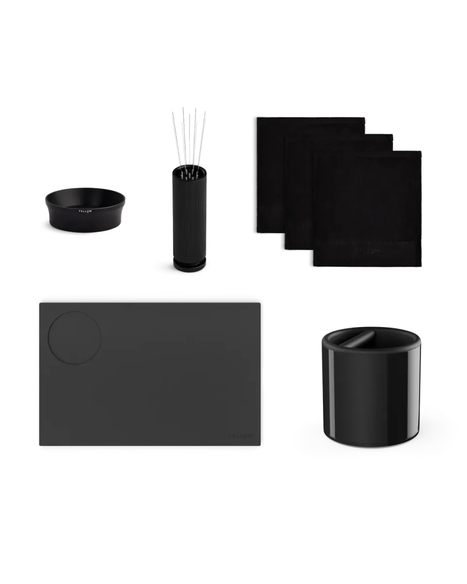 Fellow Espresso kit barista doseur WDT knock box