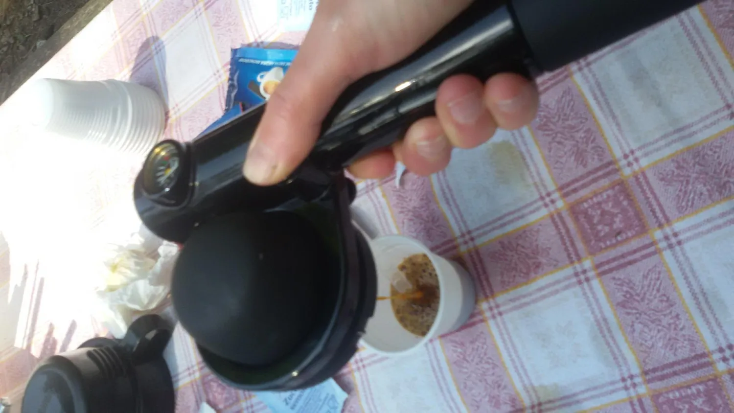 Handpresso Pump machine expresso portable noire ESE