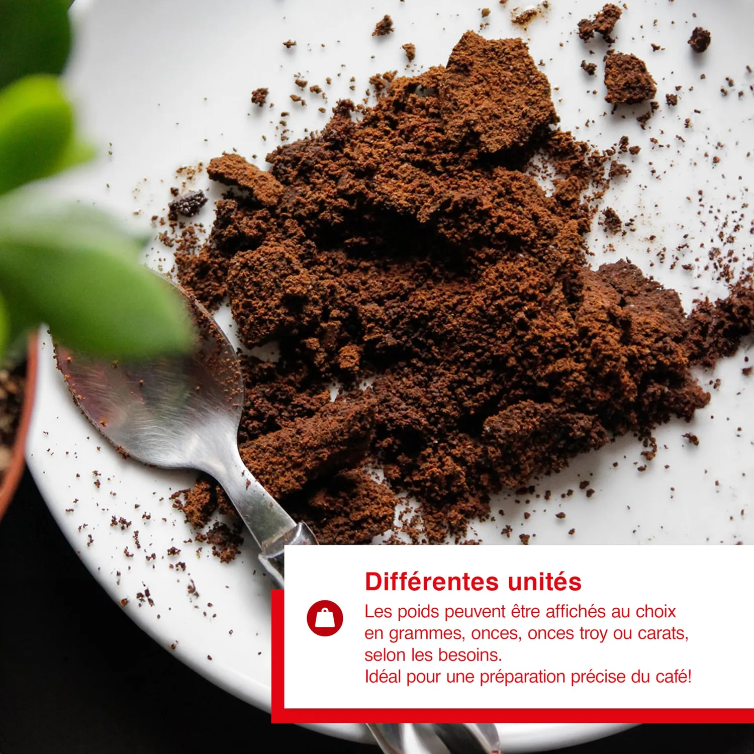 Solis 1030 balance café précision 650 g mouture 0,1 g