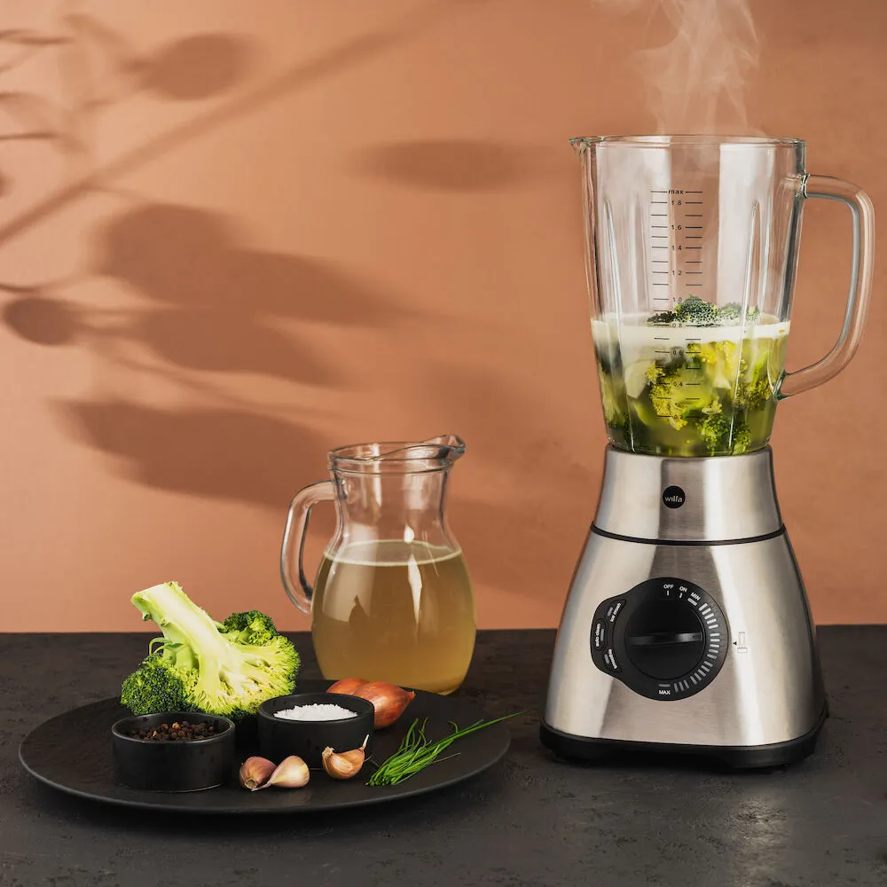 Wilfa Xplode Vital blender 1800 W verre