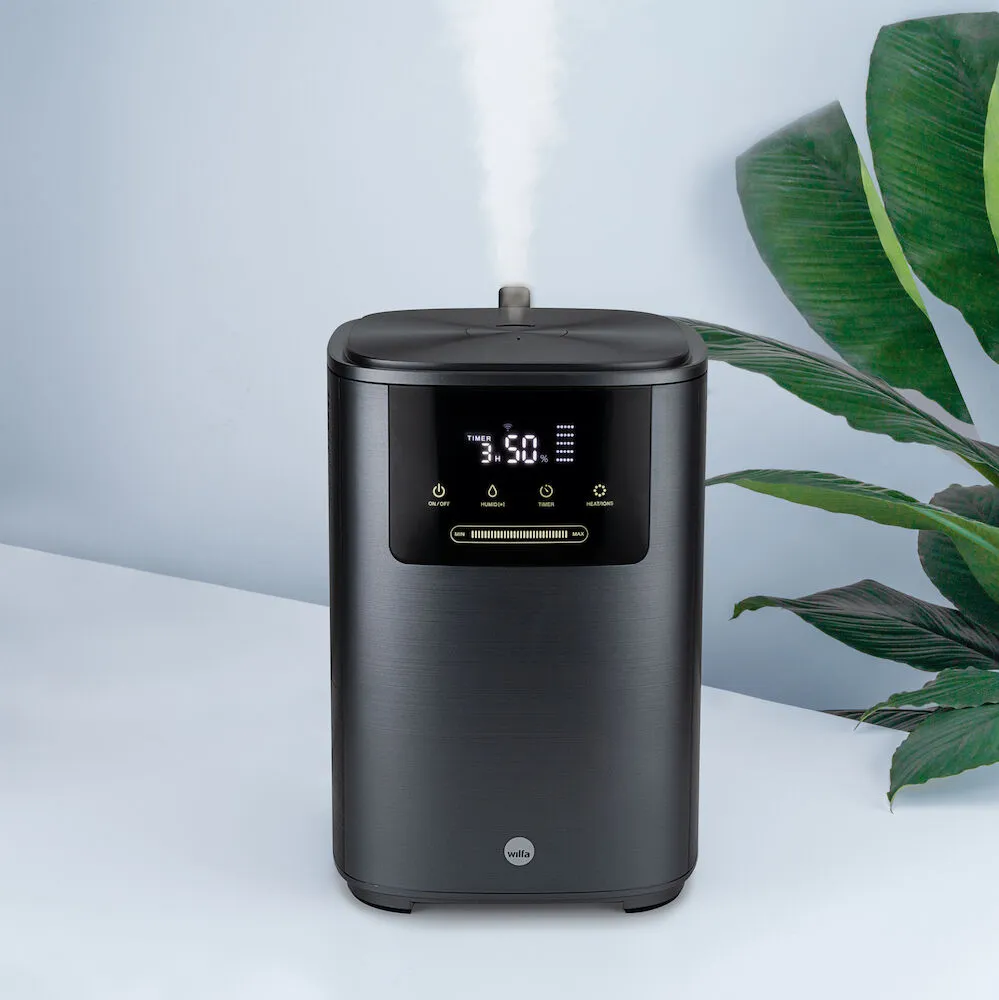 Wilfa Haze humidificateur 4 L brume chaude froide 70 m²