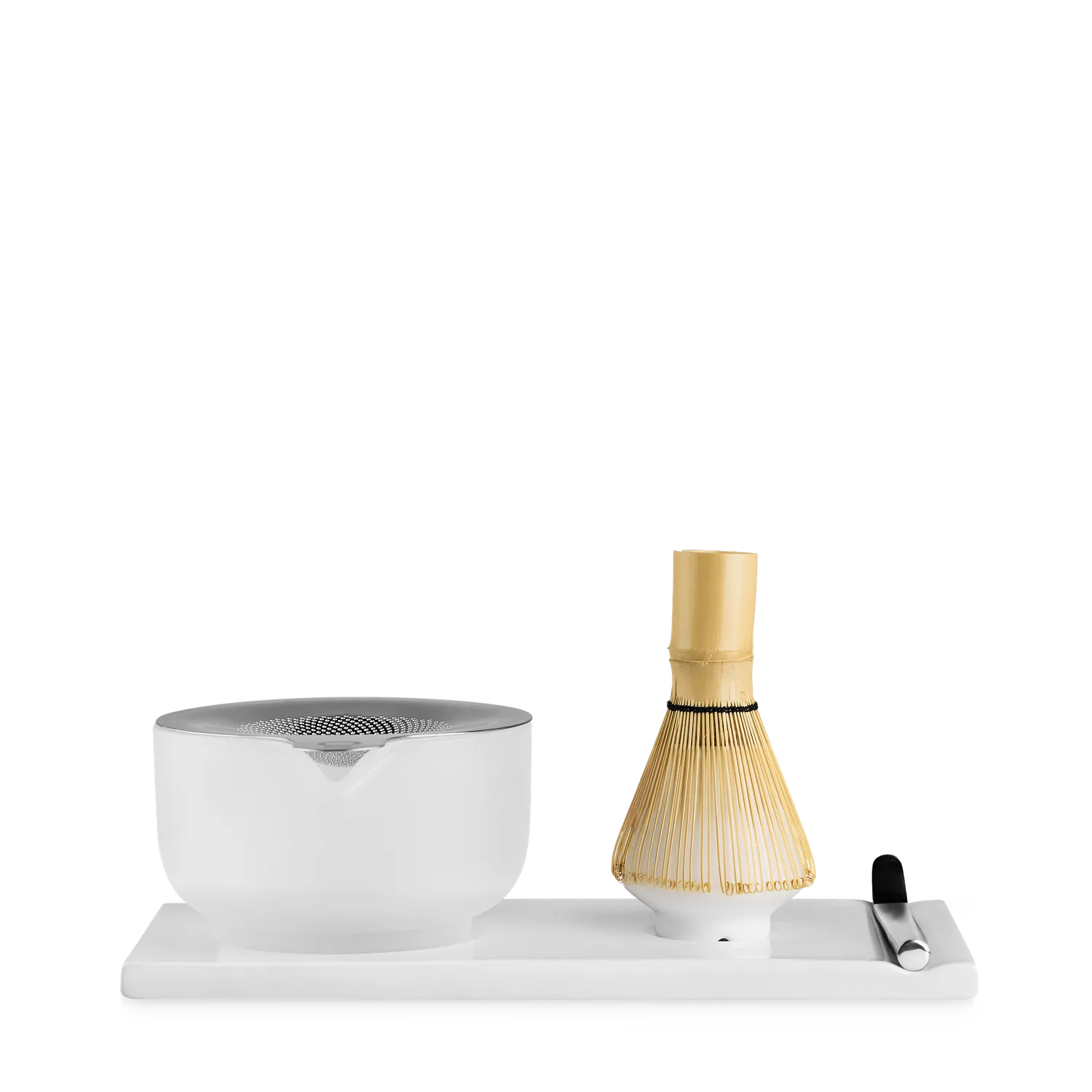 Fellow Matcha Set kit matcha blanc mat céramique