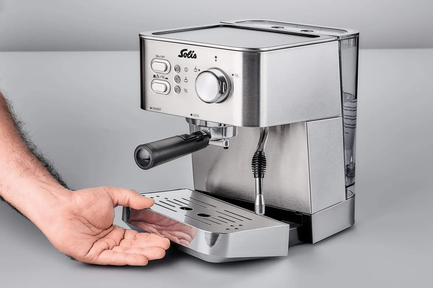 Solis Prima Aroma 1010 machine expresso inox 1,5 L 15 bars