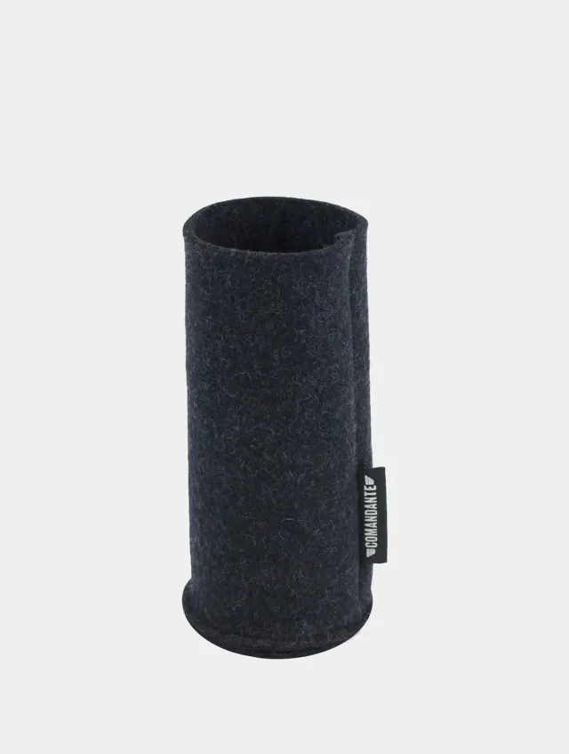 Comandante C40 housse feutre anthracite mérinos