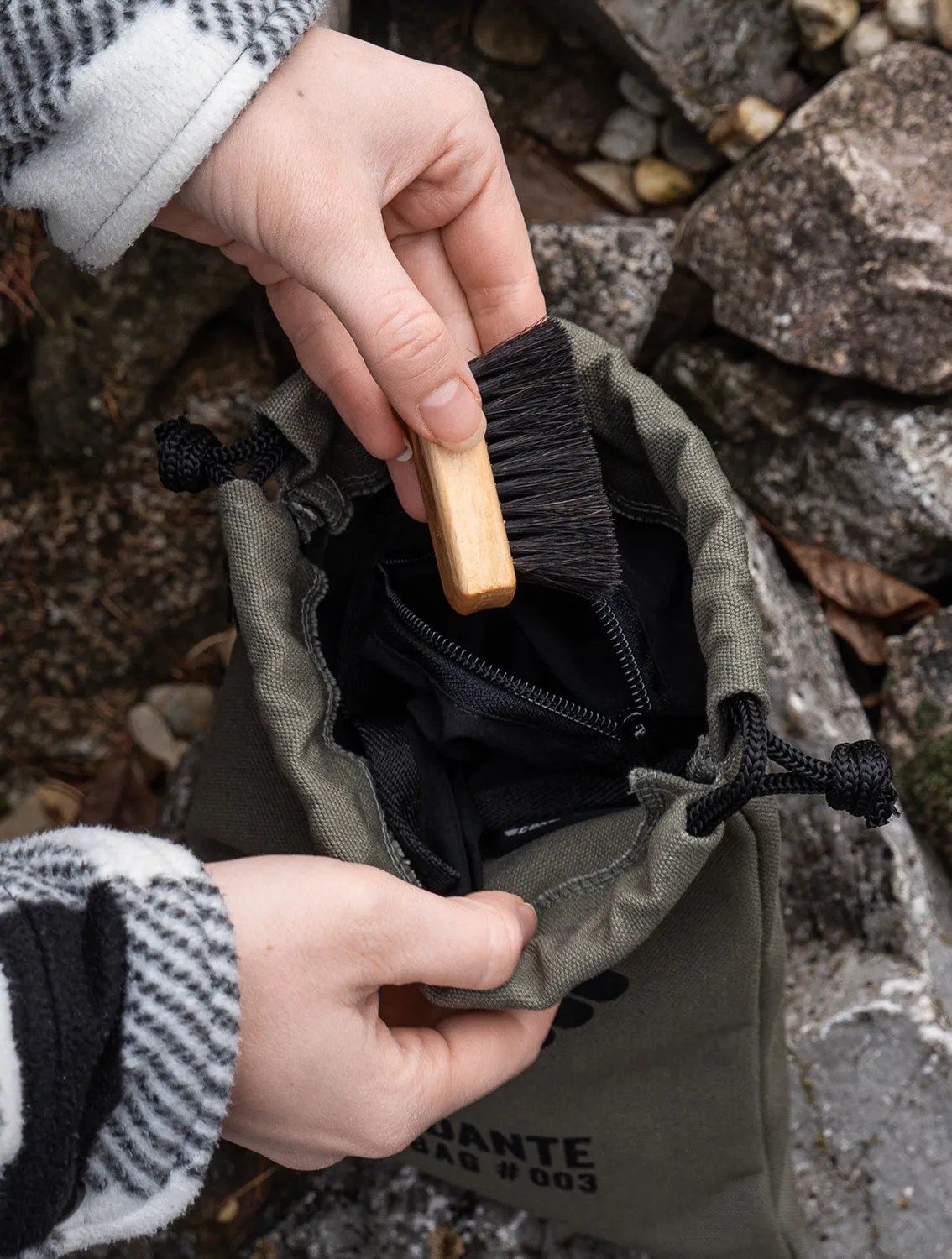 Comandante Tool Bag #3 sac transport coton 2 poches