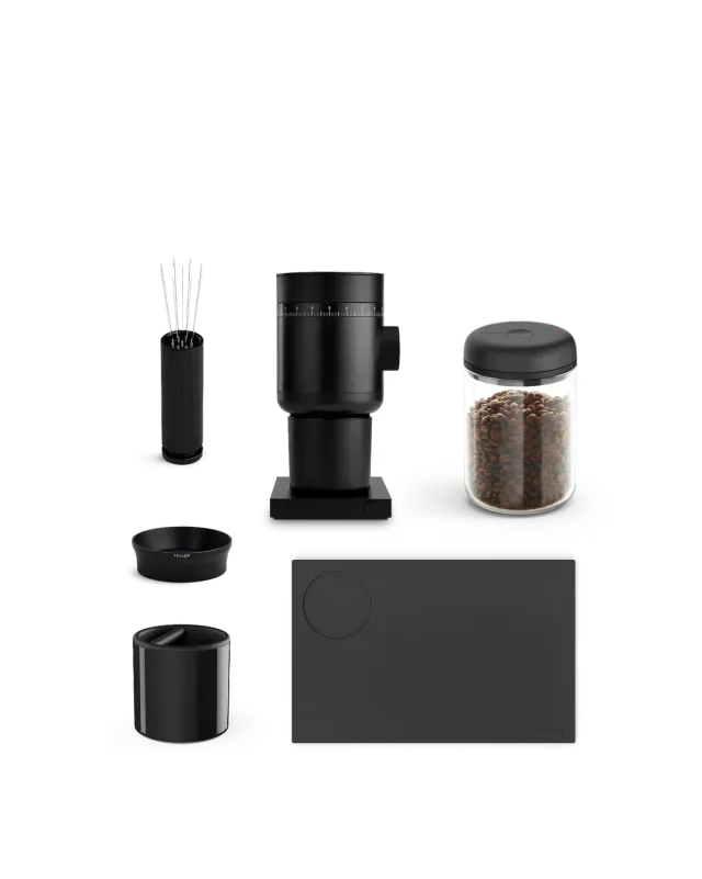 Stagg Opus 2 moulin + kit accessoires espresso complet