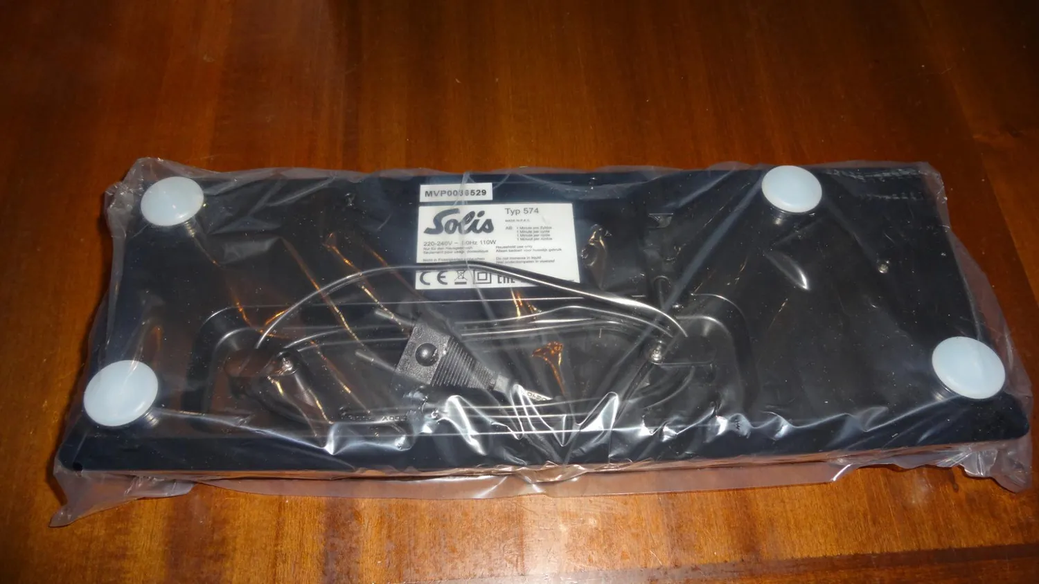 Solis 922.21 machine sous vide noir 110 W sachets et boîtes